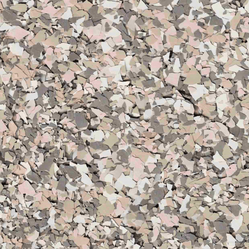 Madras polyurea flake floor color